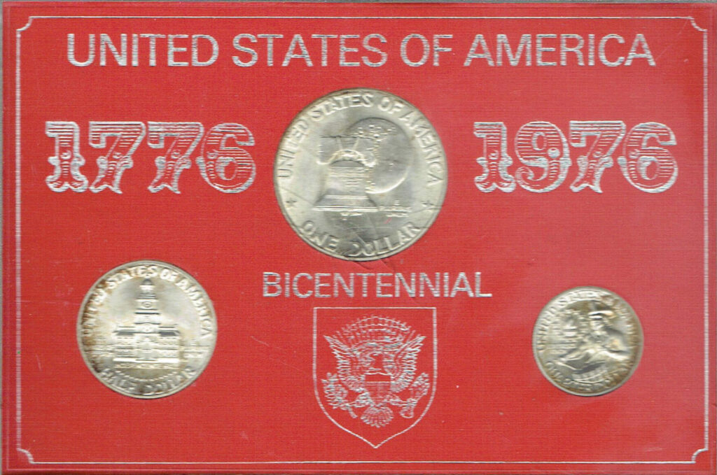 USA Bicentennial stamp