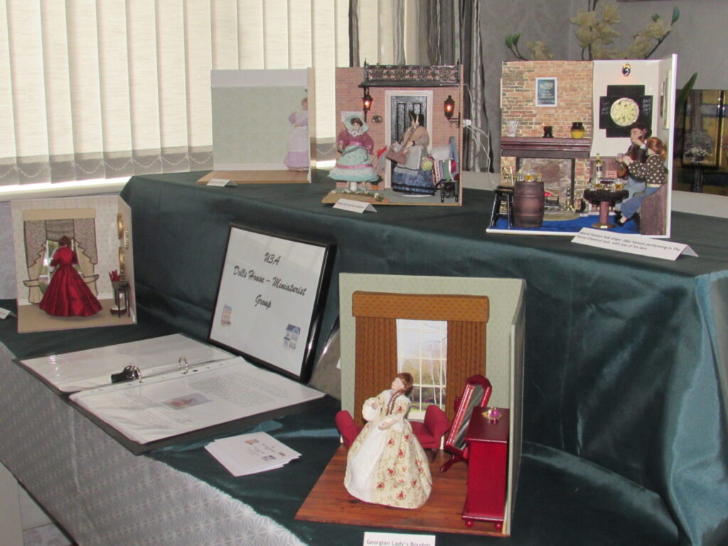 A selection of doll's house corner scenes
