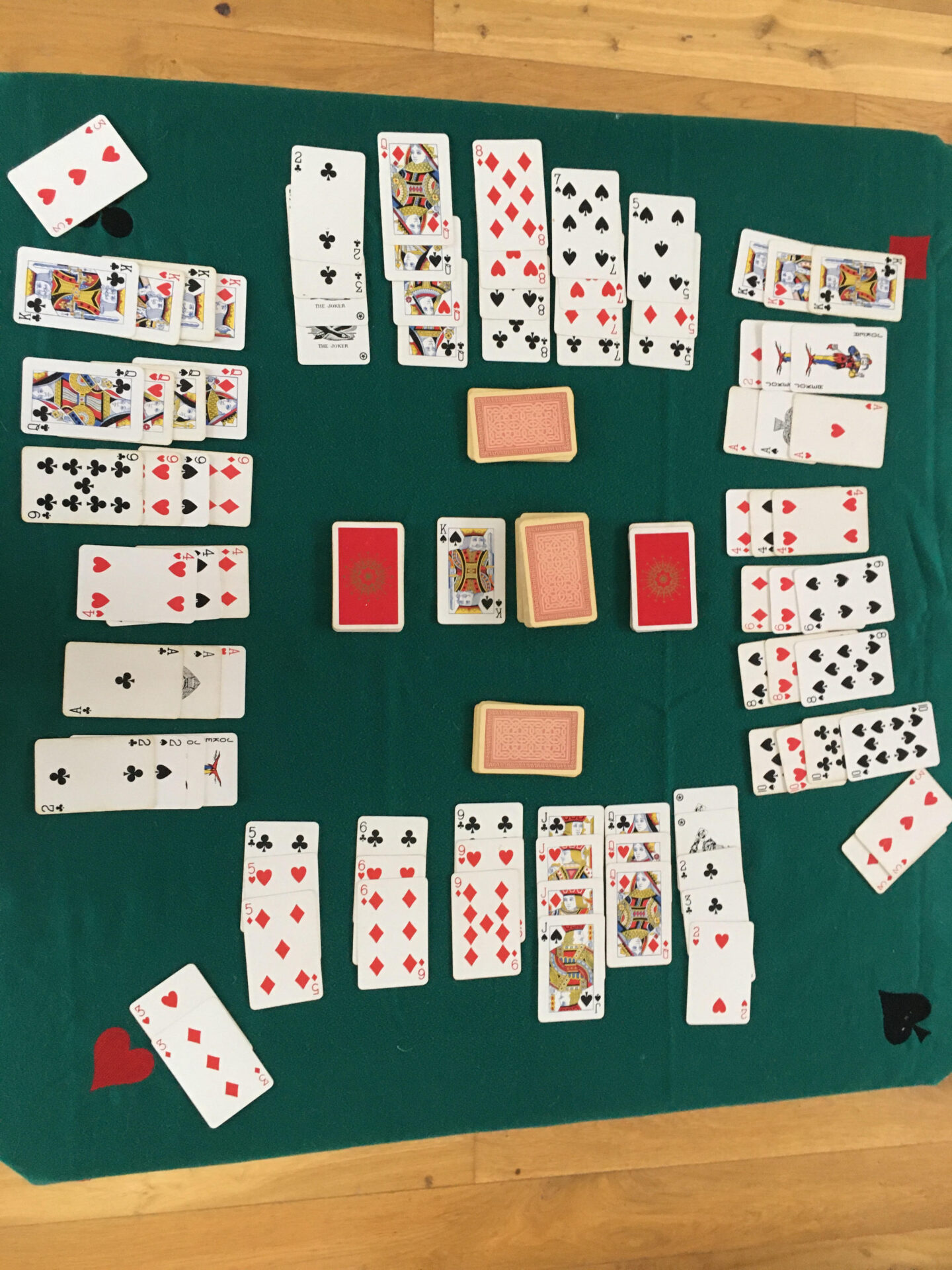A game of Canasta