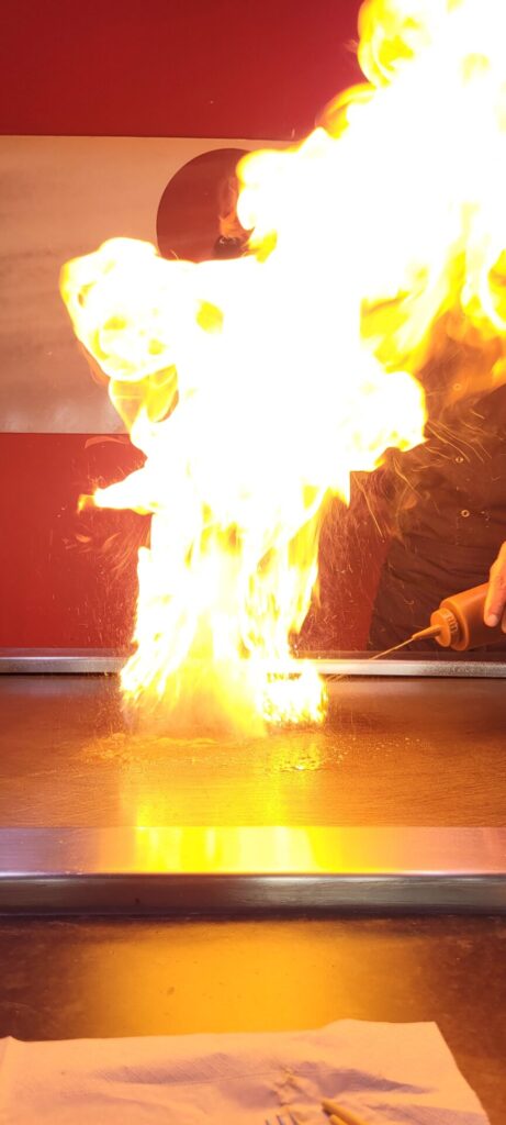 A flaming good time at Katana
